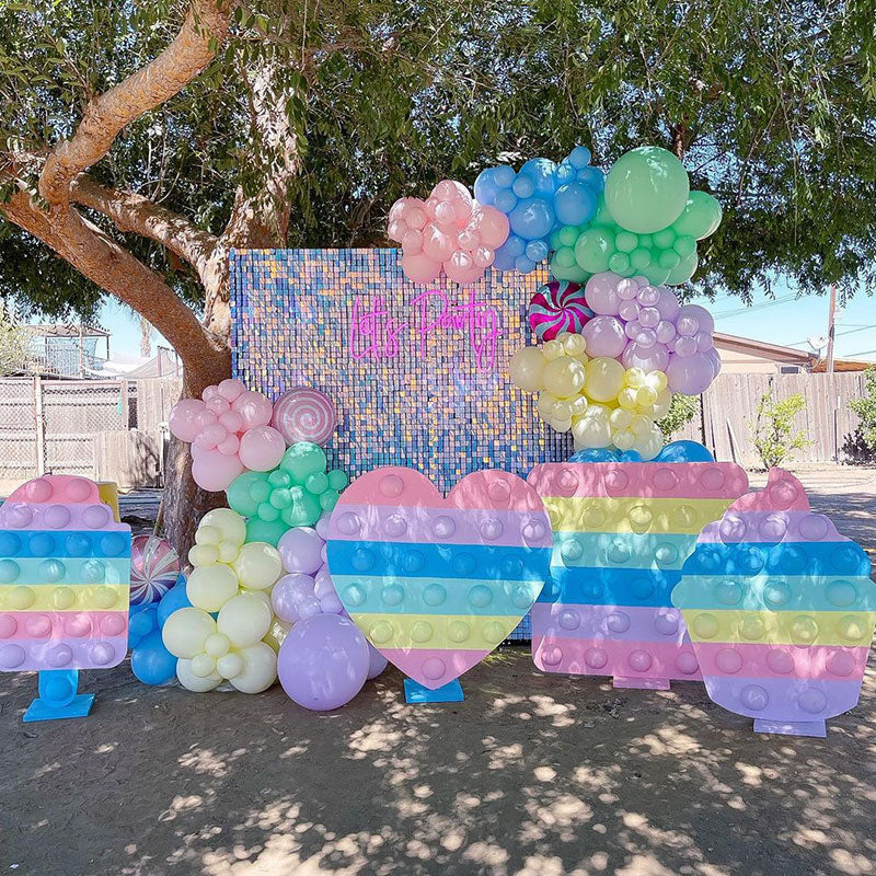 Lofaris Party Shimmer Wall Decoration Favor Photo Booth For Events