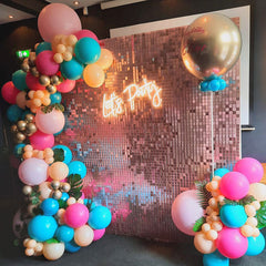 Lofaris Party Shimmer Wall Decoration Favor Photo Booth For Events