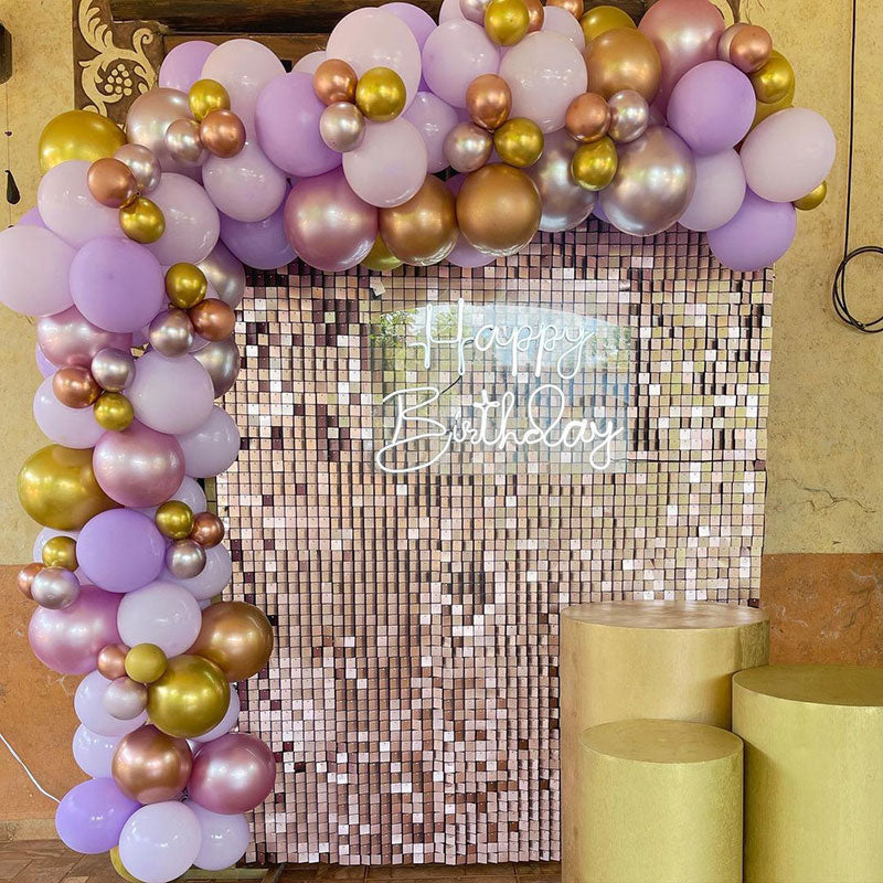 Lofaris Party DIY Sequin Backdrop Photo Booth For Grades Baby Shower