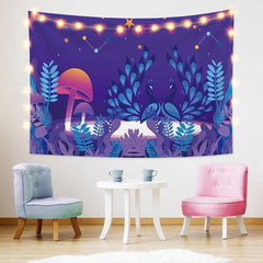 Lofaris Peacock Trippy Funny Novelty Cartoon Custom Tapestry
