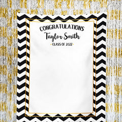 Lofaris Personalized College Graduation Backdrop Banner