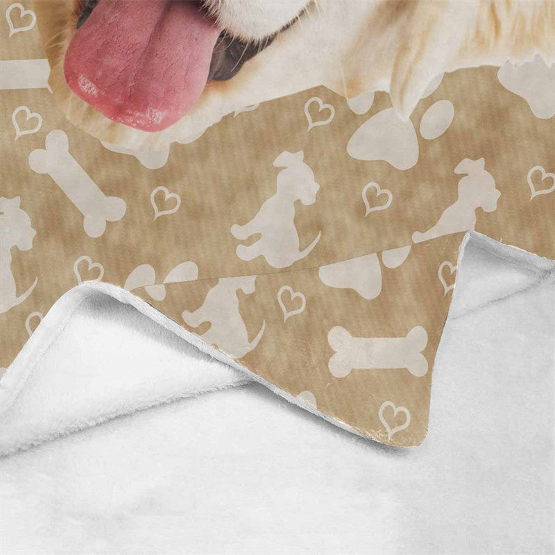 Lofaris Personalized Dog Blanket With Face Baby Shower Gift