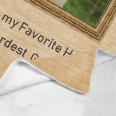 Lofaris Personalized Dog Portrait Throw Blanket With Gift