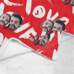 Lofaris Personalized Love Couples Blanket For Valentine¡¯s Day