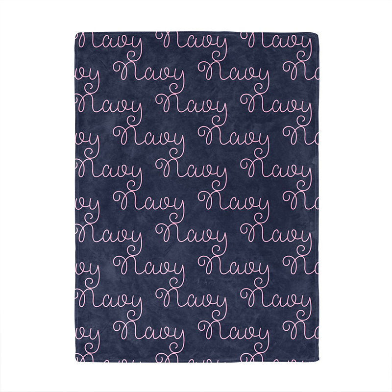 Lofaris Personalized Name Blanket Curve Font Funny Kids Gift