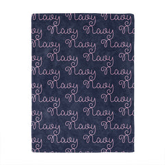 Lofaris Personalized Name Blanket Curve Font Funny Kids Gift