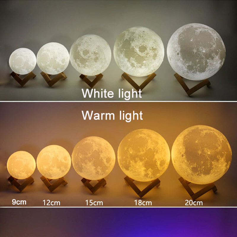 Lofaris Personalized Photo 3D Moon Lamp for Gift