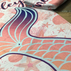 Lofaris Personalized Sea World Mermaid Beach Towel