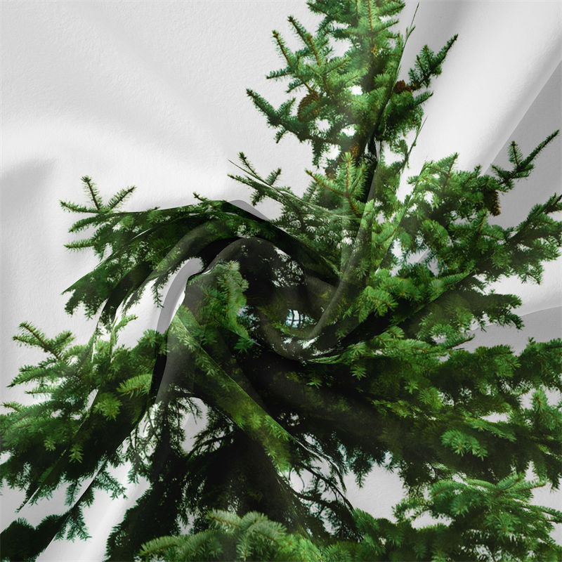 Lofaris Pine Tree Outdoor Christmas Tapestry Wall Hanging