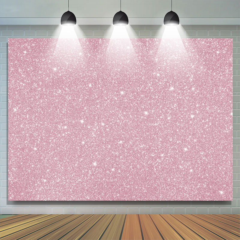 Lofaris Pink Sequin Sparkling Birthday Backdrop For Decor