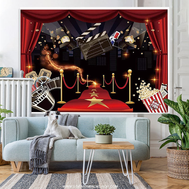 Lofaris Premiere Marquee Red Carpet Celebrity Party Backdrop