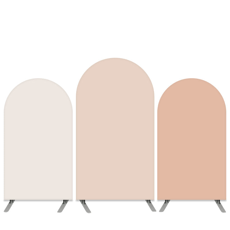 Lofaris Pure Pink Grey Double Side Birthday Arch Backdrop Kit