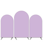 Lofaris Pure Color Theme Light Purple Birthday Arch Backdrop Kit
