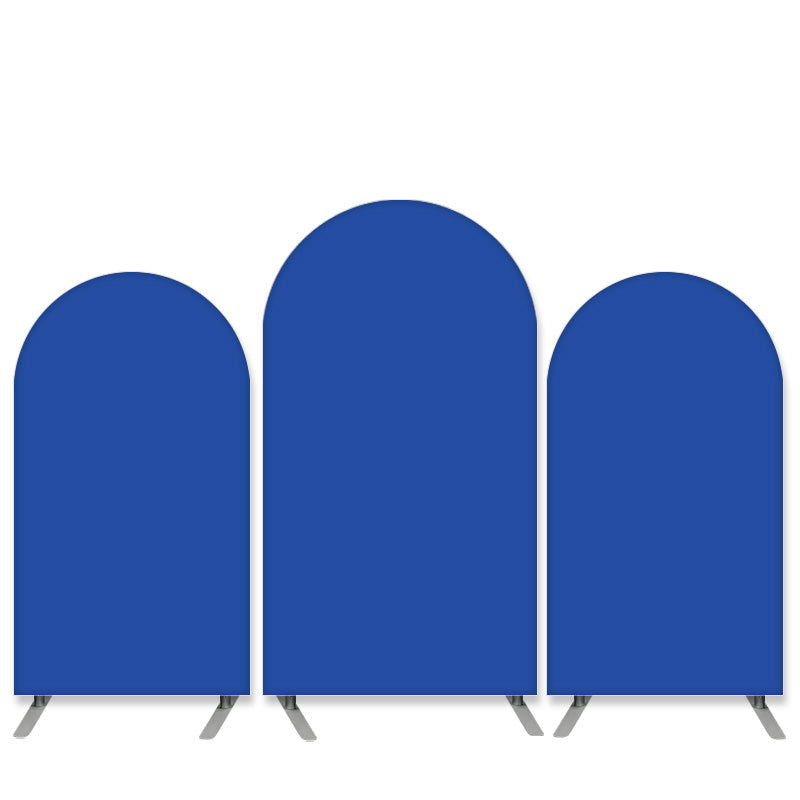 Lofaris Pure Color Theme Navy Blue Birthday Arch Backdrop Kit