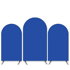 Lofaris Pure Color Theme Navy Blue Birthday Arch Backdrop Kit