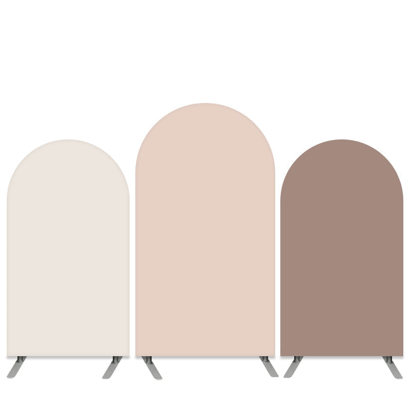 Lofaris Pure Pink Yellow Double Side Birthday Arch Backdrop Kit