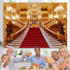 Lofaris Resplendent House Red Carpet Backdrop For Birthday