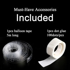 Lofaris Rose Gold 125 Pack DIY Balloon Arch Kit | Garland Party Decorations - Pink