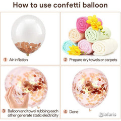 Lofaris Rose Gold DIY 130 Pack Balloon Arch Kit | Party Decorations - White