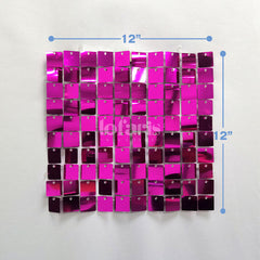 Lofaris Rose Red Shimmer Wall Panels | Wedding Event Party Decorations