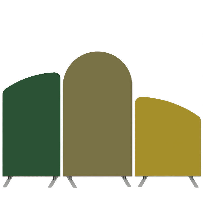 Lofaris Safari Wild Theme Green Arch Backdrop Kit For Birthday