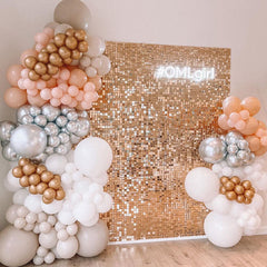 Lofaris Satin Shimmer Wall Panel For Decorations Wedding Anniversary Party