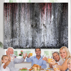 Lofaris Scary Bloody Dilapidated Walls Halloween Party Backdrop