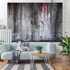 Lofaris Scary Bloody Dilapidated Walls Halloween Party Backdrop