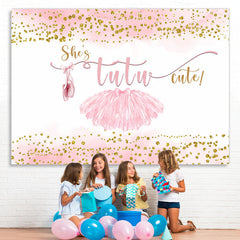 Lofaris Shes twtw cute happy second birthday backdrop for girl