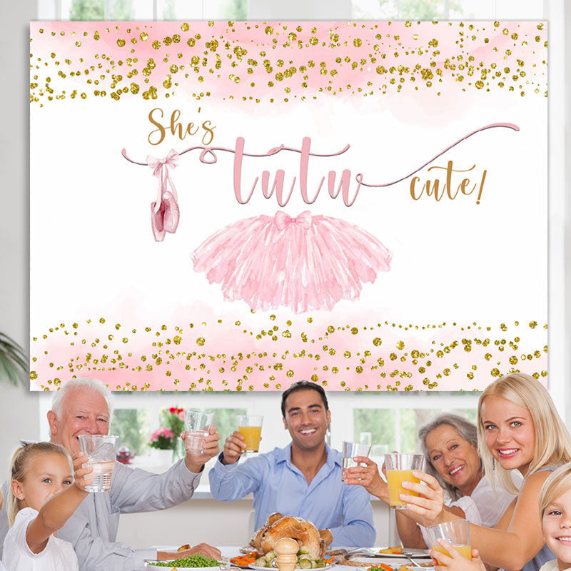 Lofaris Shes twtw cute happy second birthday backdrop for girl