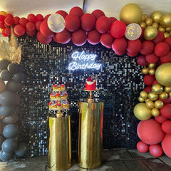 Lofaris Shimmer Panels Glitter Wall Backdrop Decoration For Party