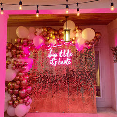 Lofaris DIY Sequin Backdrop Decoration Party Favor For Birthday Wedding