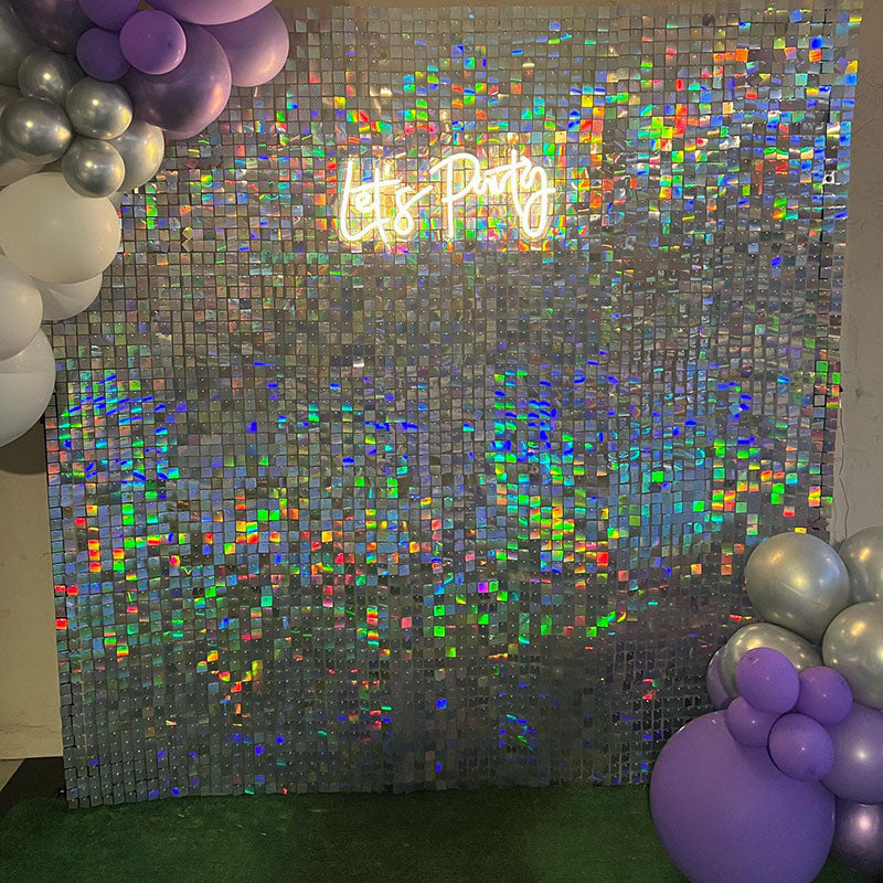 Lofaris Shimmer Panels Wall Backdrop Decoration For Events Party