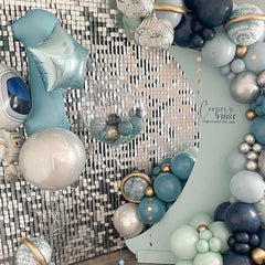 Lofaris Shimmer Wall Backdrop Panel Birthday Anniversary Wedding Decorations Engagement