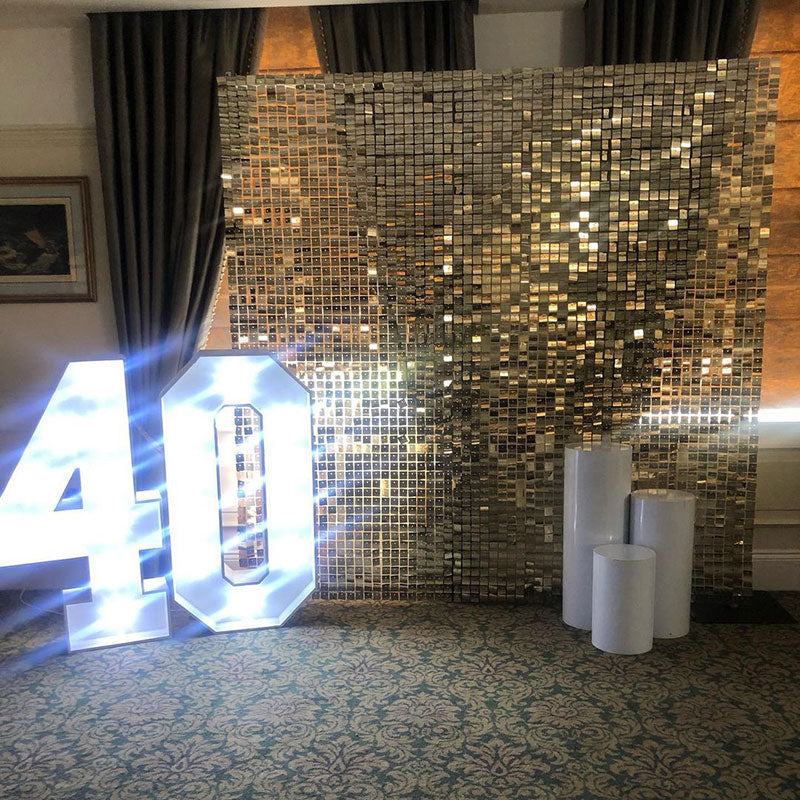 Lofaris Shimmer Wall Backdrop Panels Awesome For Event Anniversary Birthday Baby Shower