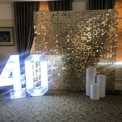 Lofaris Shimmer Wall Backdrop Panels Awesome For Event Anniversary Birthday Baby Shower