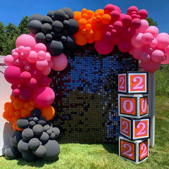 Lofaris Square Shimmer Wall Awesome For Proposal Event Holiday Grades