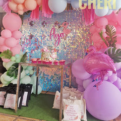 Lofaris Square Shimmer Wall Awesome For Proposal Event Holiday Grades