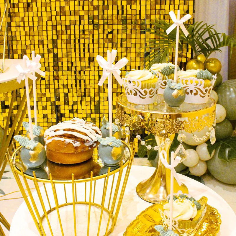 Lofaris Shimmer Sequin Wall Panels Best For Party Decor Event