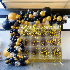 Lofaris Shimmer Wall Backdrop Panels Bling Easy Set Party Favor For Anniversary Proposal
