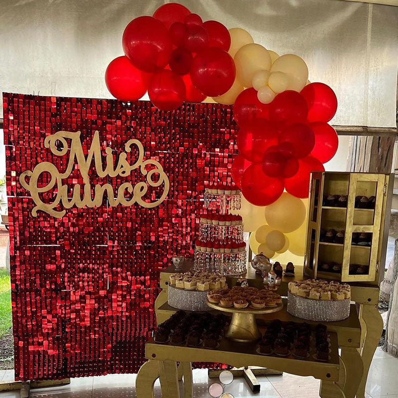 Lofaris Shimmer Wall Backdrop Panels Bling Easy Set Party Favor For Birthday Baby Shower