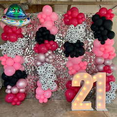 Lofaris Sequin Square Backdrop Panels Decoration For Party