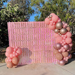 Lofaris Mirror Sequin Backdrop Decoration For Grades Party