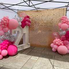 Lofaris Shimmer Wall Backdrop Panels For Birthday Baby Shower Wedding Paty Favor