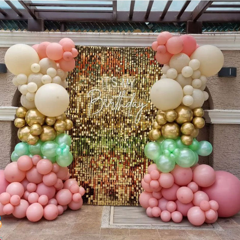 Lofaris Shimmer Wall Backdrop Panels For Birthday Baby Shower Wedding Paty Favor