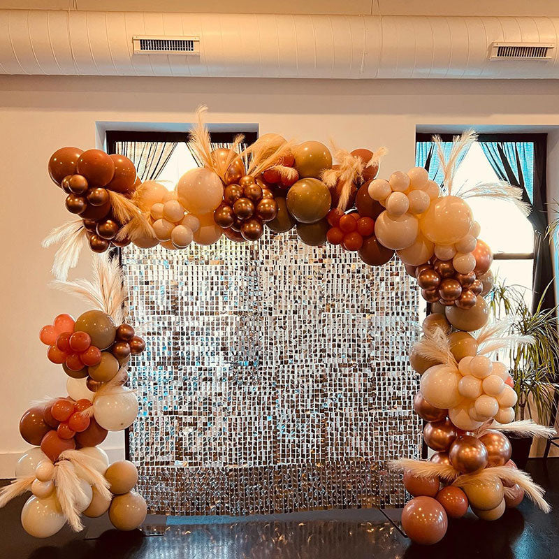 Lofaris Square Shimmer Wall For Birthday Wedding Paty Decoration