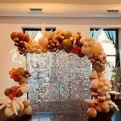 Lofaris Square Shimmer Wall For Birthday Wedding Paty Decoration