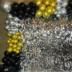 Lofaris DIY Sequin Shimmer Wall Panels For Grades Glitter Party Favor