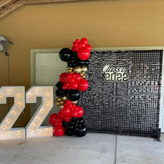 Lofaris DIY Sequin Shimmer Wall Panels For Grades Glitter Party Favor