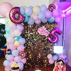 Lofaris Sequin Backdrop Panels Noble Party Glitter Decoration For Events